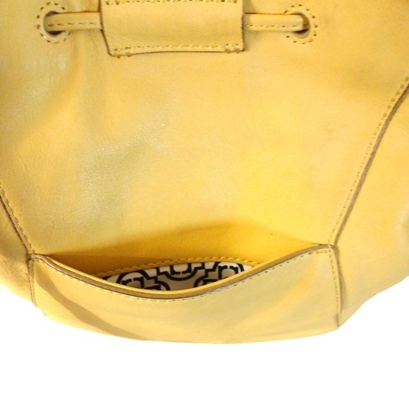 Rafé New York Yellow Leather Shoulder Bag Crossbody Purse - Picture 7 of 14